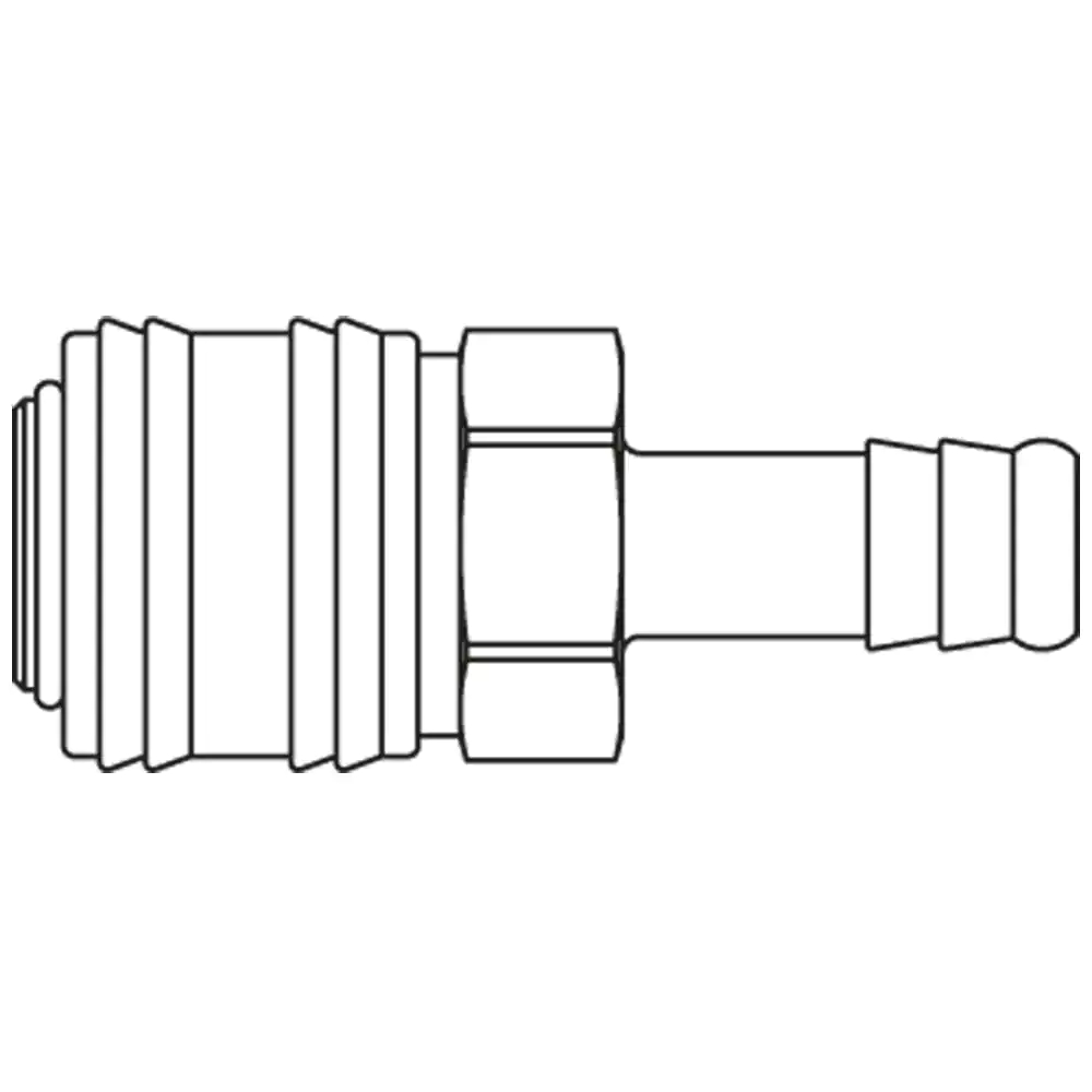 REEKS:26 SNELKOPPELING MET PILAAR 6MM