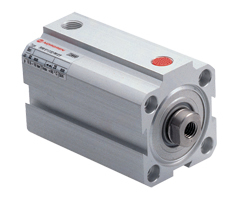 Compact single acting cylinder, 40mm diameter, 10mm stroke