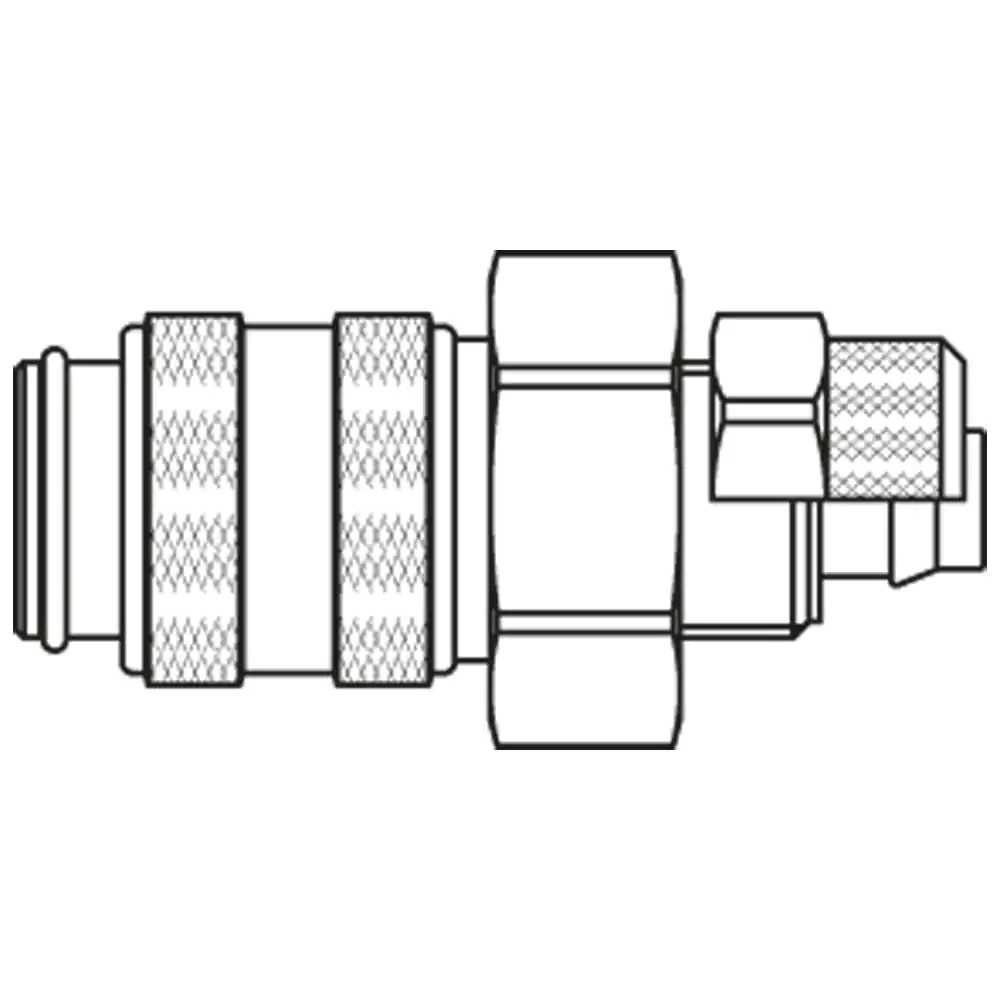 REEKS: 21 SNELKOPPELING 4X6MM SLANGAANSLUITING